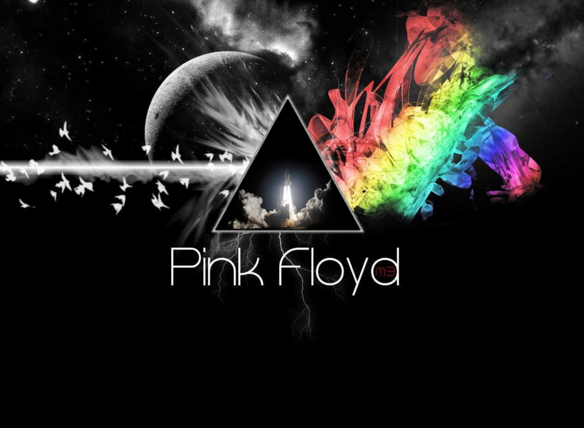 Обои Pink Floyd 1920x1408