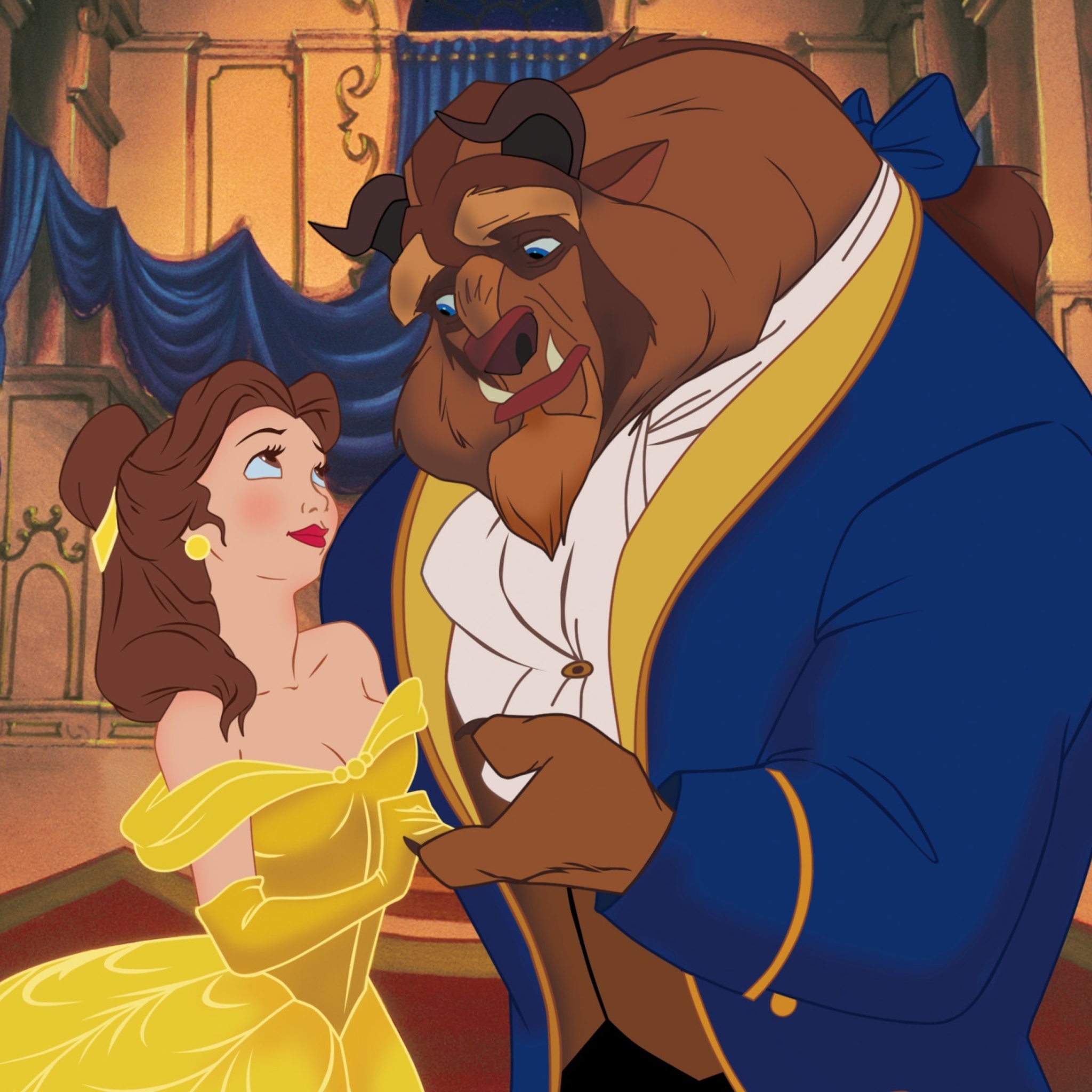 Beauty And The Beast wallpaper 2048x2048