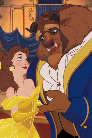 Sfondi Beauty And The Beast 320x480