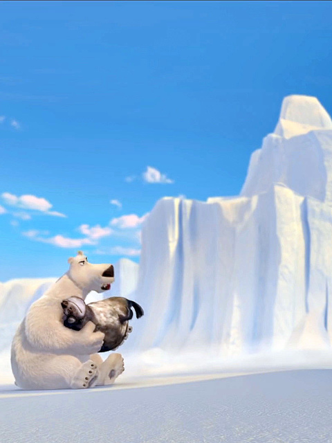 Norm Of The North HD wallpaper 480x640