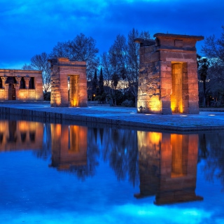 Debod Temple - Madrid - Obrázkek zdarma pro iPad mini 2