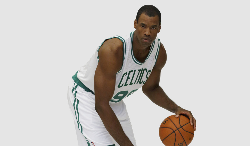 Jason Collins NBA Player in Boston Celtics wallpaper 1024x600