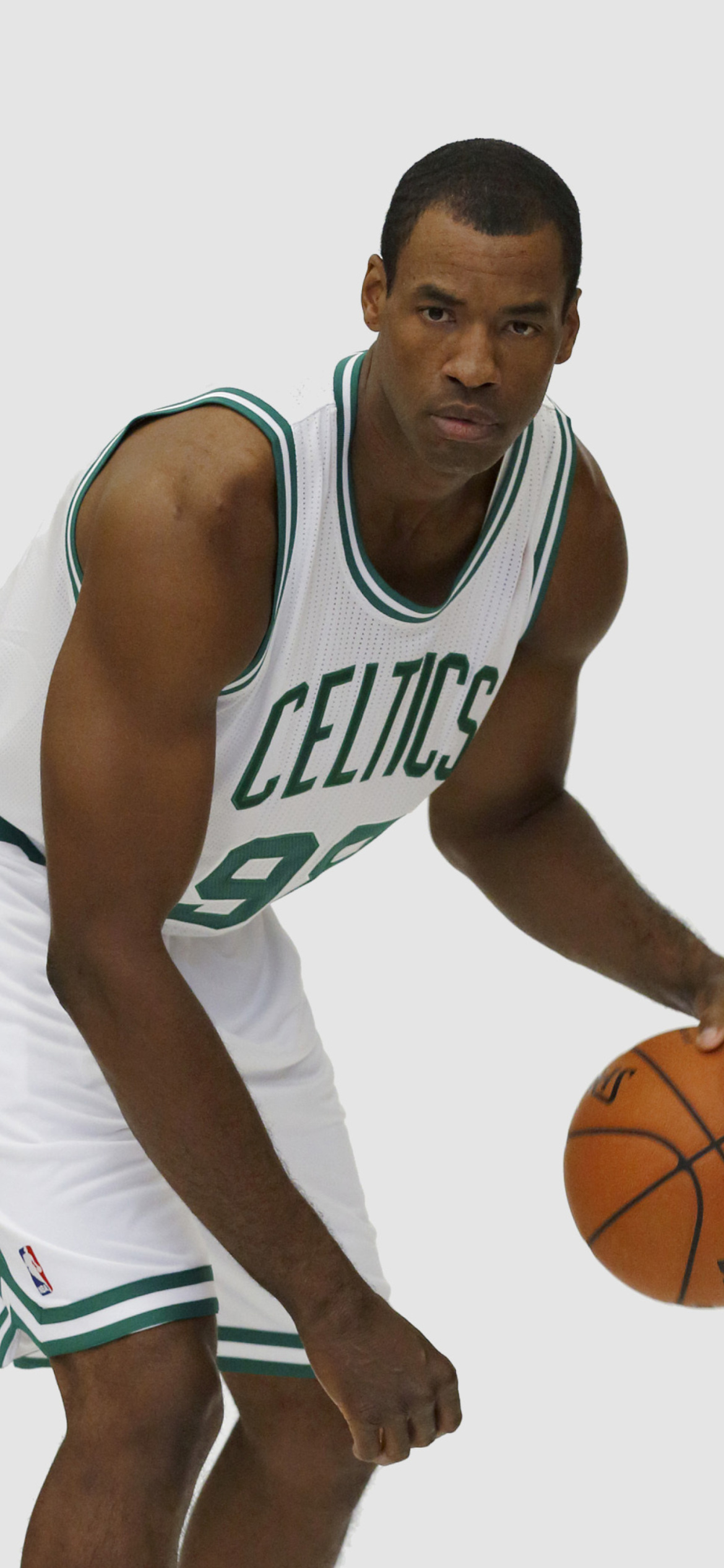 Jason Collins NBA Player in Boston Celtics wallpaper 1170x2532