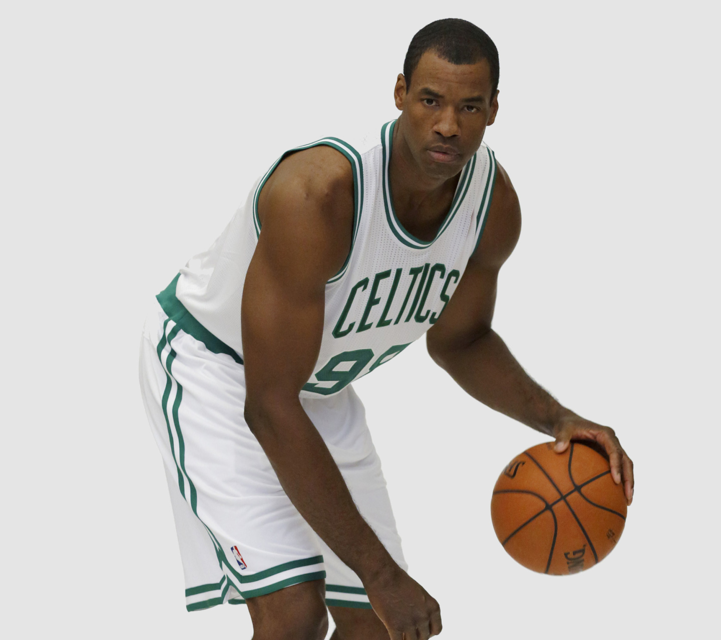 Das Jason Collins NBA Player in Boston Celtics Wallpaper 1440x1280