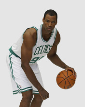 Jason Collins NBA Player in Boston Celtics wallpaper 176x220