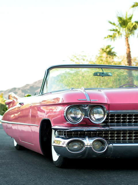 Cadillac Convertible 1959 screenshot #1 480x640