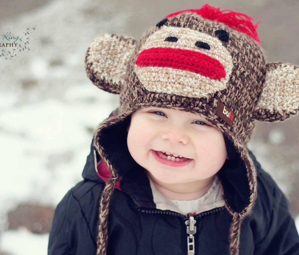 Screenshot №1 pro téma Cute Smiley Baby Boy 1200x1024