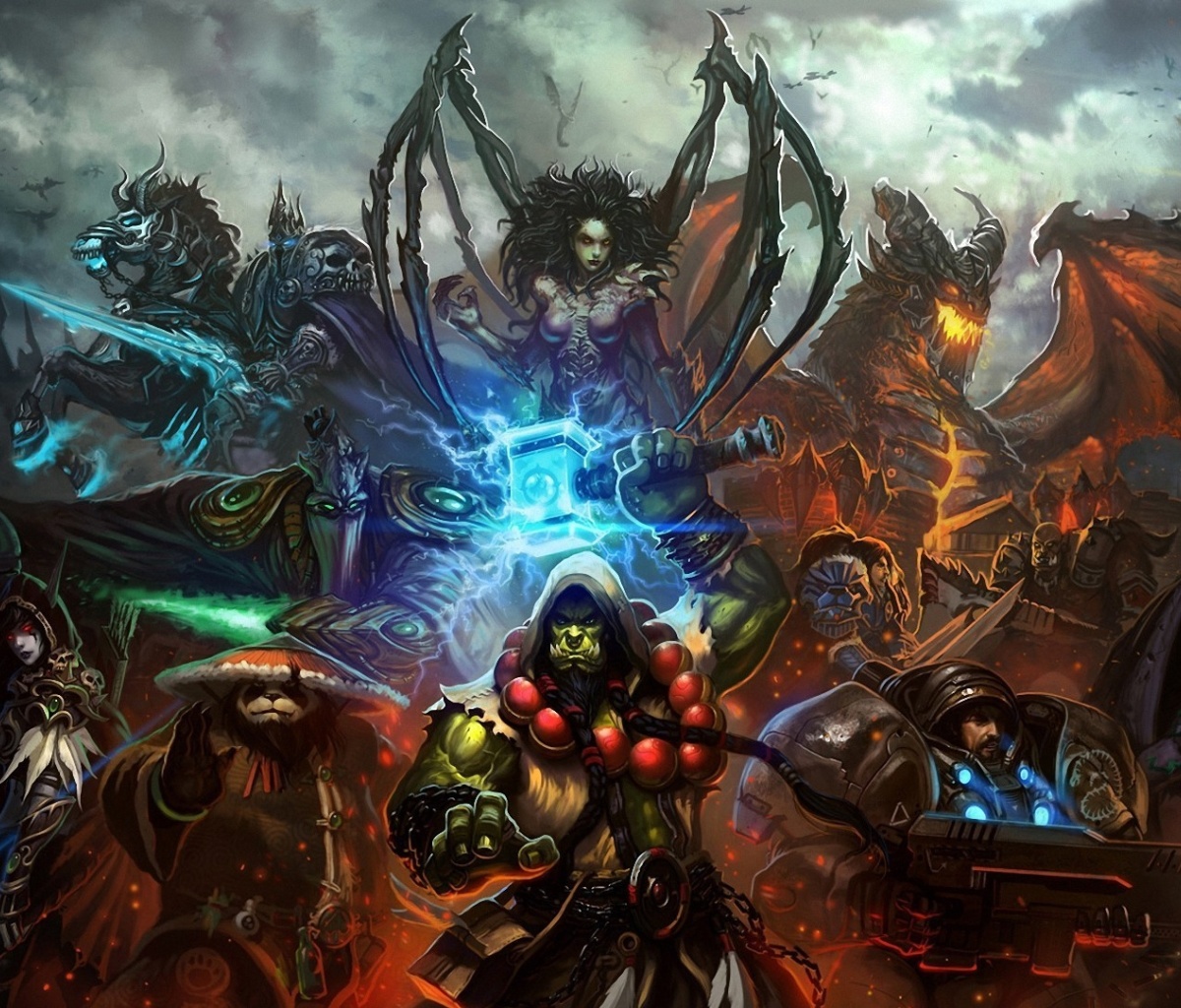 Das World of Warcraft Mists of Pandaria Wallpaper 1200x1024
