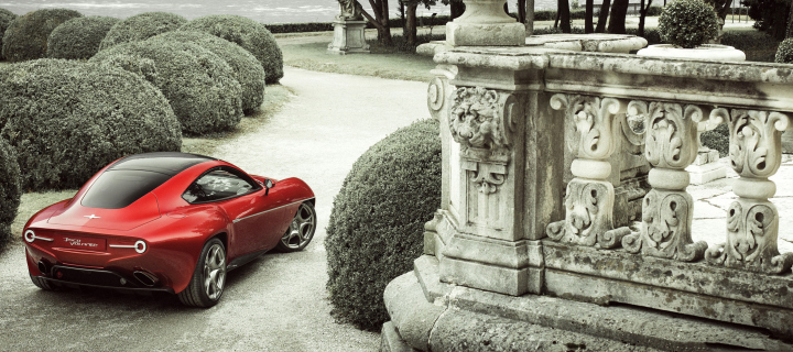 Fondo de pantalla 2013 Alfa Romeo Disco Volante 720x320