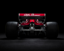 Fondo de pantalla Alfa Romeo Sauber C37 220x176