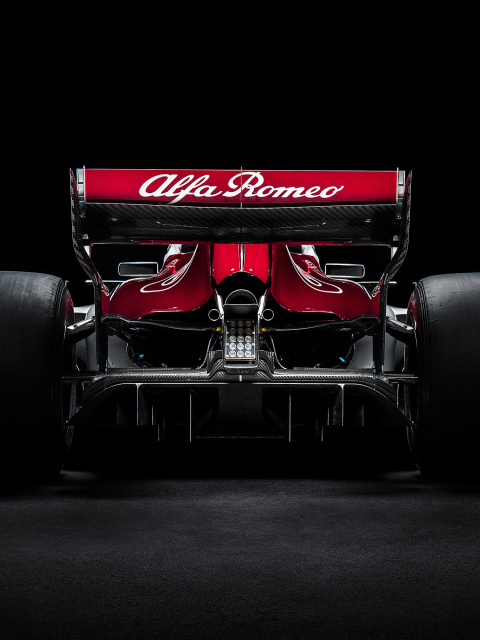 Fondo de pantalla Alfa Romeo Sauber C37 480x640