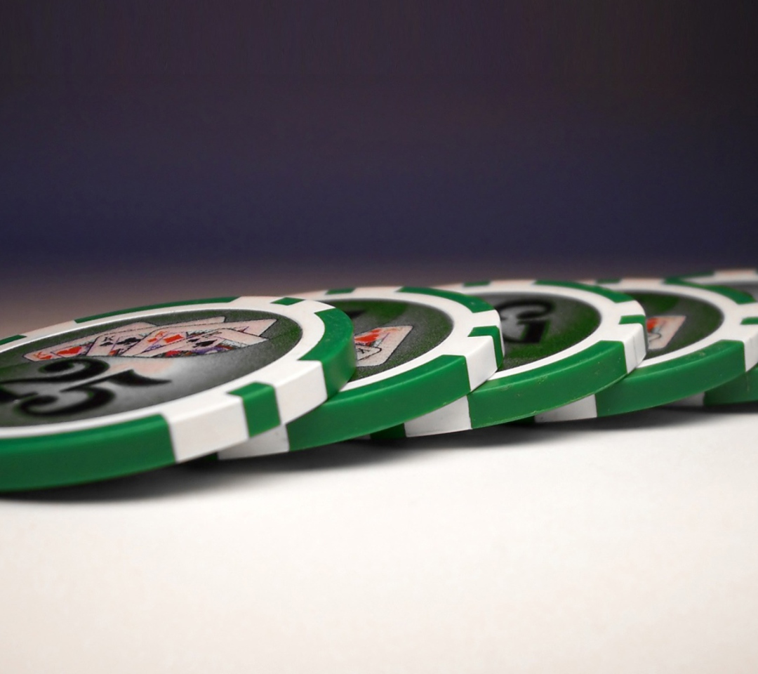 Texas Holdem Poker Chips wallpaper 1080x960