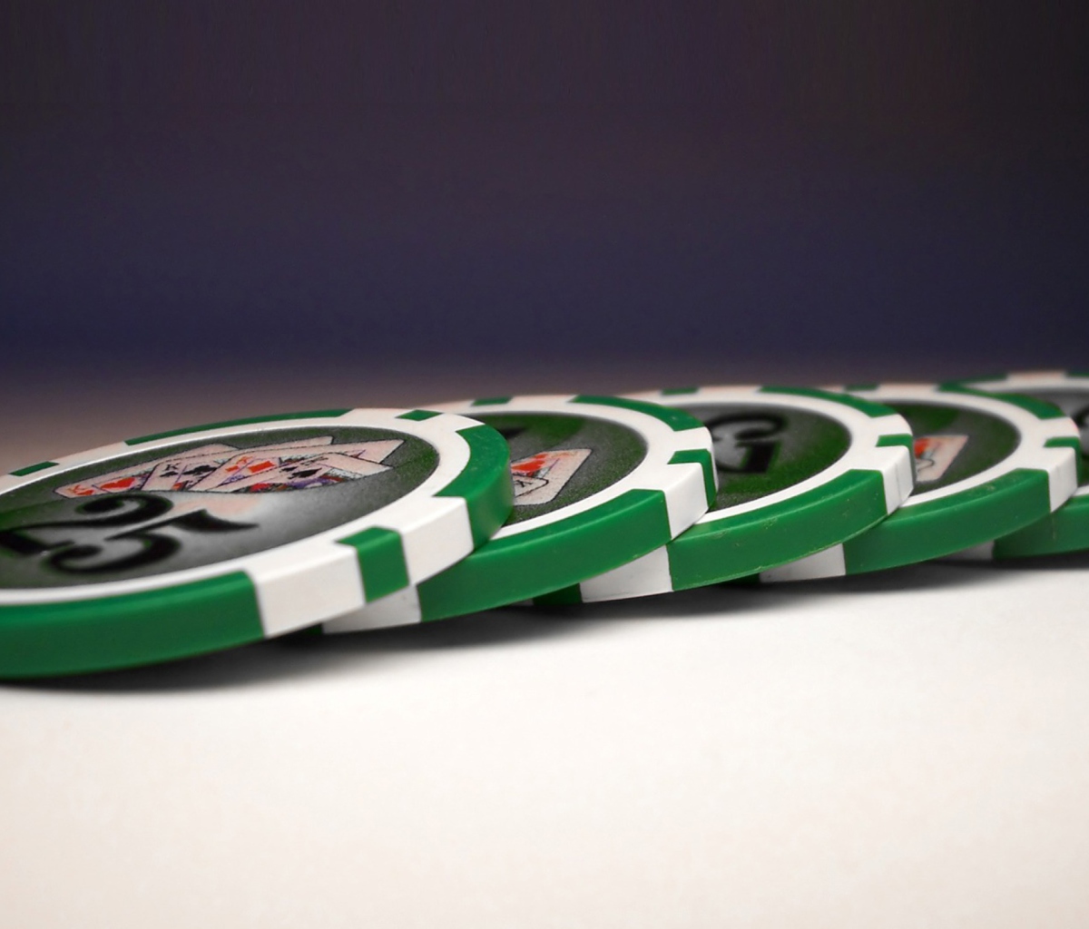 Das Texas Holdem Poker Chips Wallpaper 1200x1024