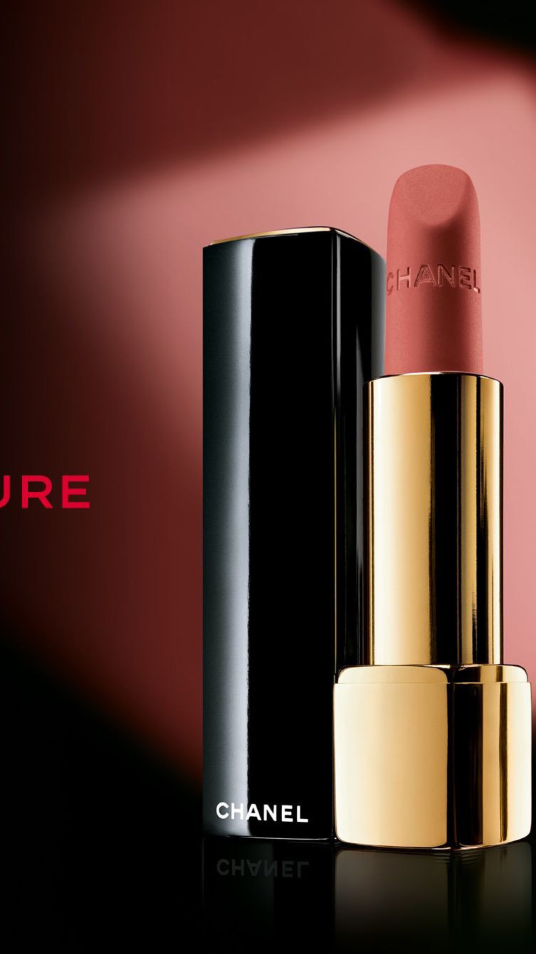 Das Chanel Rouge Allure Velvet Wallpaper 1080x1920