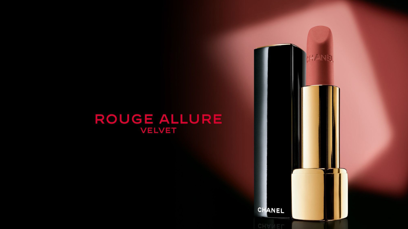 Das Chanel Rouge Allure Velvet Wallpaper 1366x768