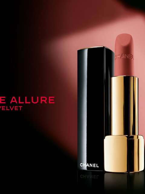 Fondo de pantalla Chanel Rouge Allure Velvet 480x640