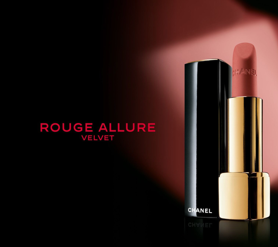 Das Chanel Rouge Allure Velvet Wallpaper 960x854