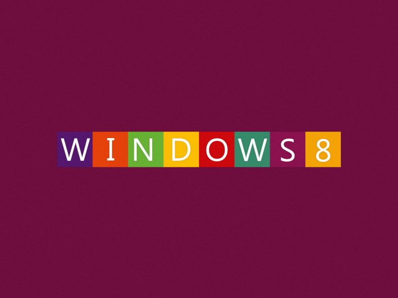 Das Windows 8 Metro OS Wallpaper 800x600