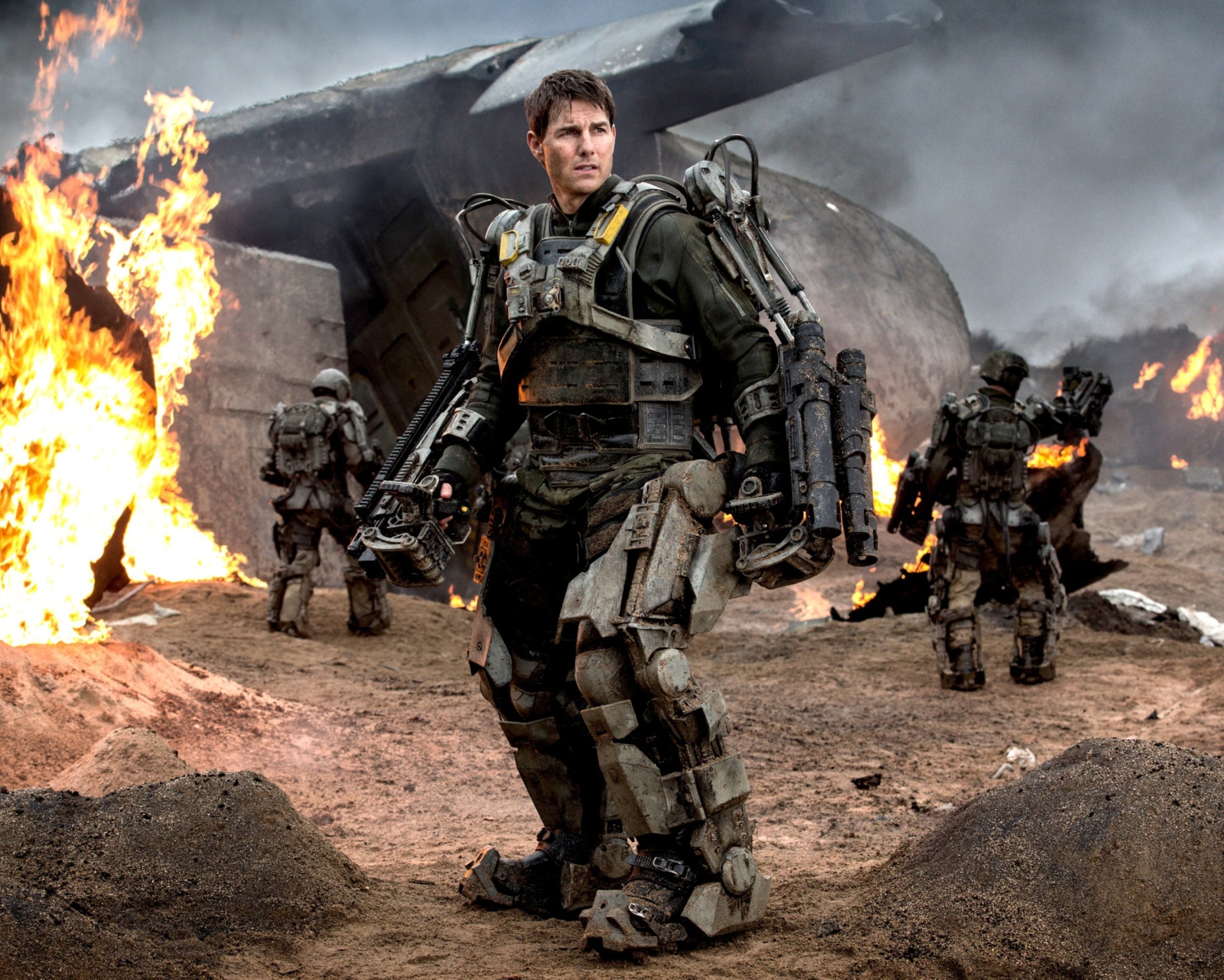 Screenshot №1 pro téma Edge Of Tomorrow With Tom Cruise 1600x1280