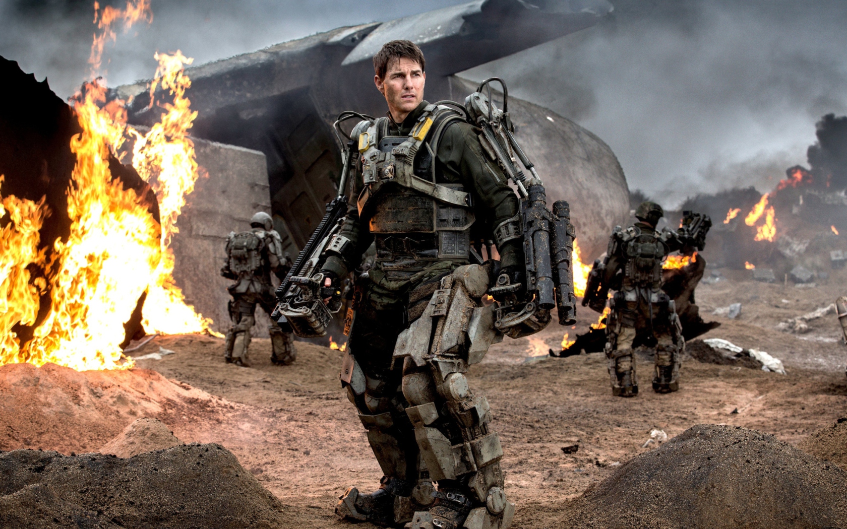 Screenshot №1 pro téma Edge Of Tomorrow With Tom Cruise 1680x1050