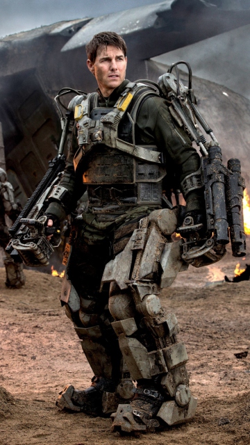 Edge Of Tomorrow With Tom Cruise wallpaper 360x640