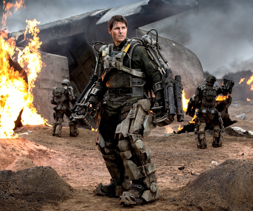 Edge Of Tomorrow With Tom Cruise wallpaper 960x800