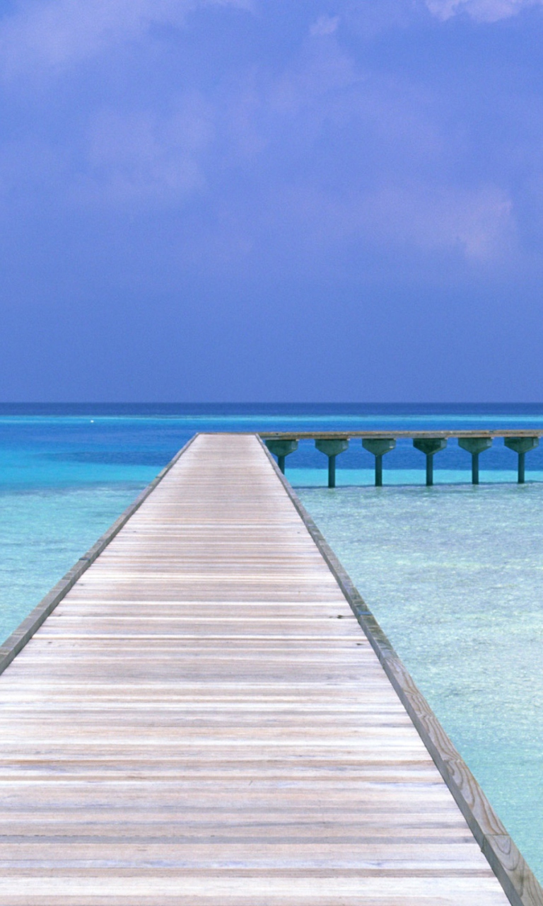 Beach Way wallpaper 768x1280