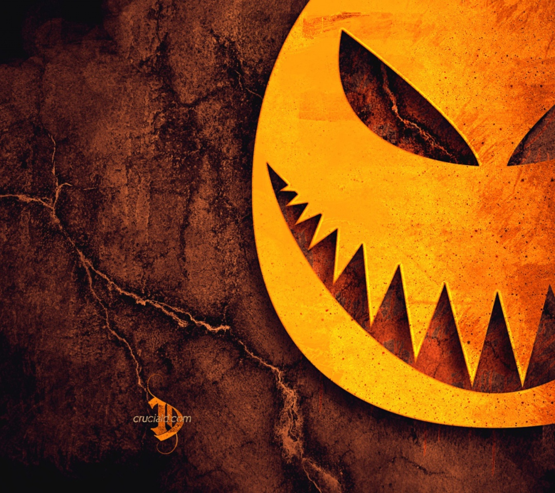 Das Scary Halloween Wallpaper 1080x960