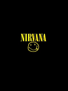 Fondo de pantalla Nirvana 240x320