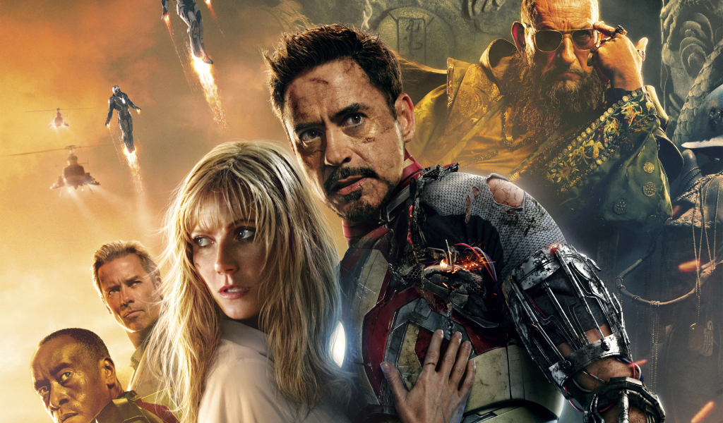 Iron Man 3 Robert Downey Jr screenshot #1 1024x600