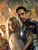Обои Iron Man 3 Robert Downey Jr 132x176