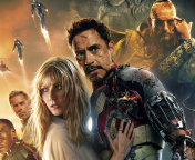 Das Iron Man 3 Robert Downey Jr Wallpaper 176x144
