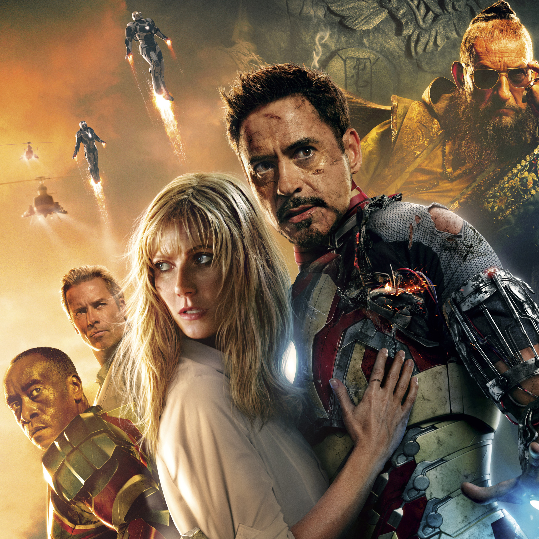 Das Iron Man 3 Robert Downey Jr Wallpaper 2048x2048