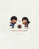 Sfondi Love At First Sight 128x160