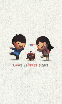 Screenshot №1 pro téma Love At First Sight 240x400