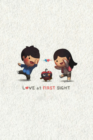 Обои Love At First Sight 320x480