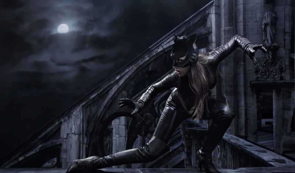 Fondo de pantalla Catwoman DC Comics 1024x600