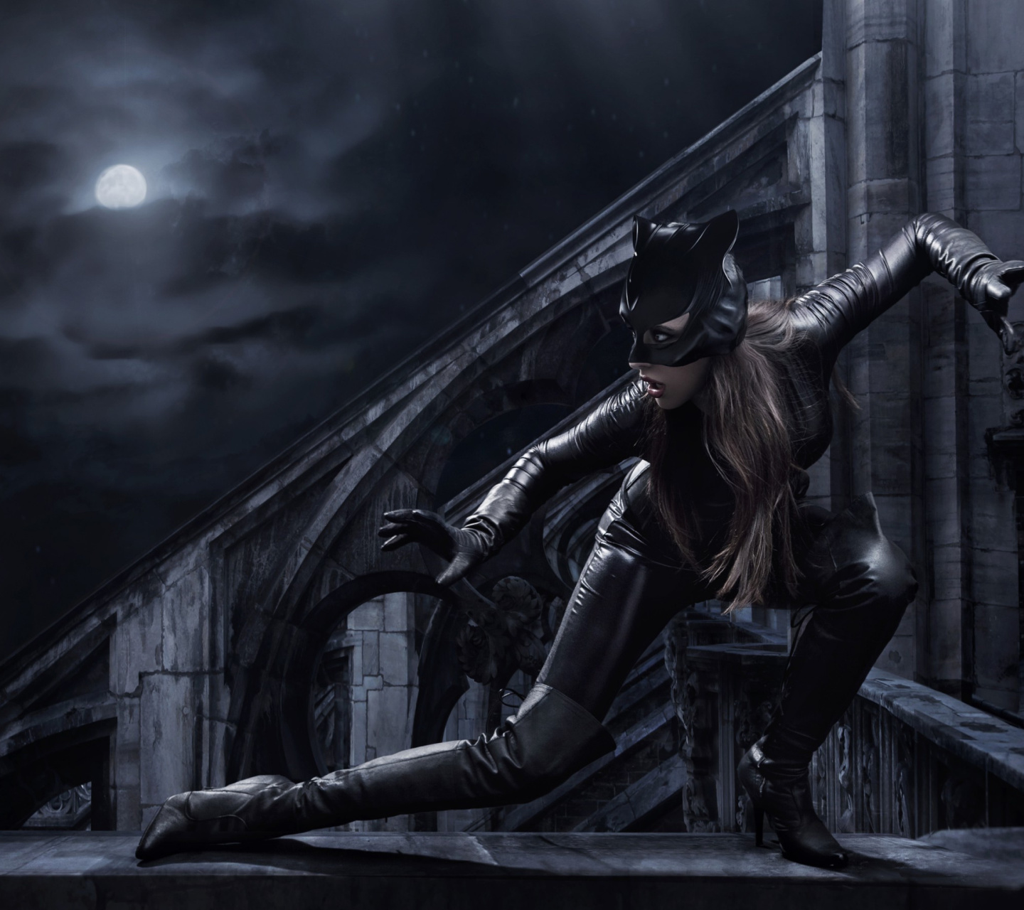 Fondo de pantalla Catwoman DC Comics 1440x1280