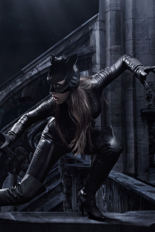 Catwoman DC Comics wallpaper 320x480