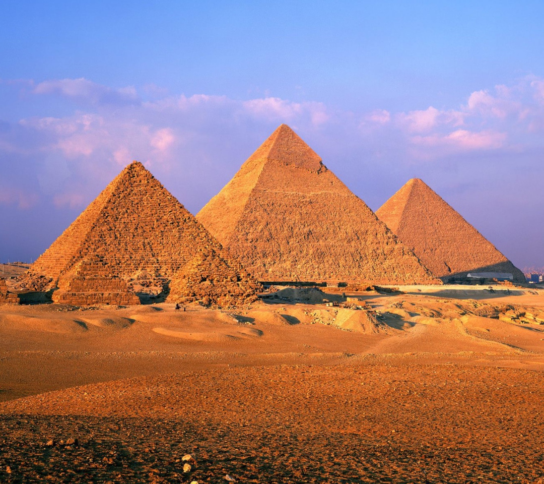 Nubian Pyramids wallpaper 1080x960