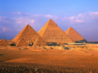 Nubian Pyramids wallpaper 320x240