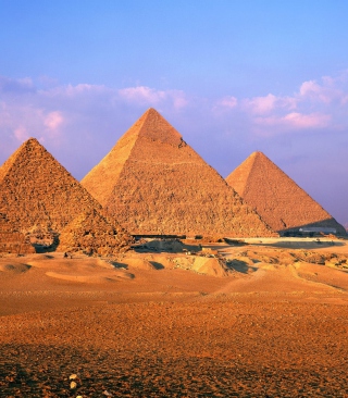 Nubian Pyramids Background for 768x1280