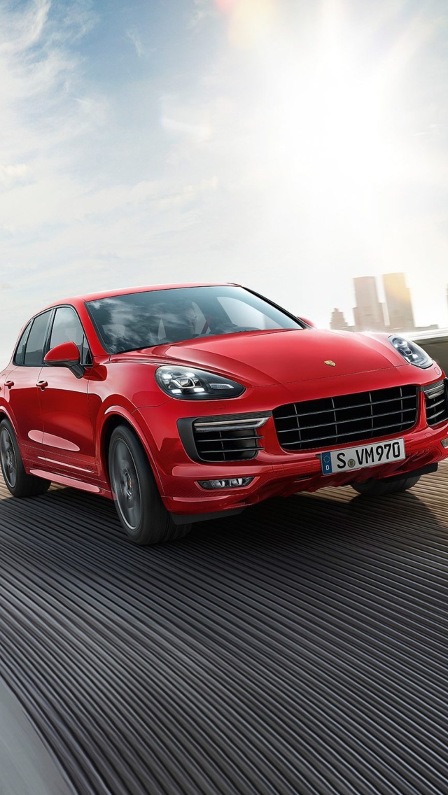 Screenshot №1 pro téma Porsche Cayenne GTS 640x1136