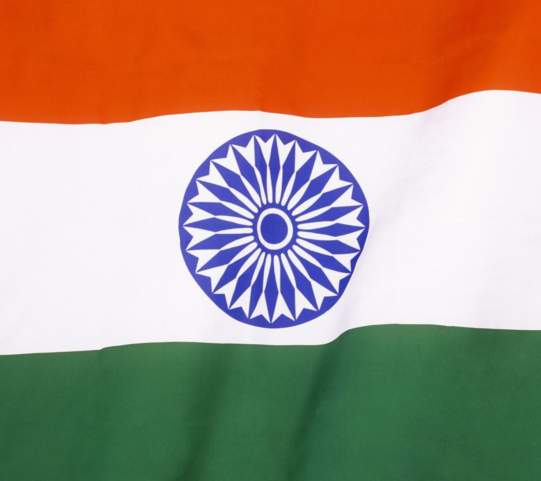 Fondo de pantalla Indian Flag 1080x960