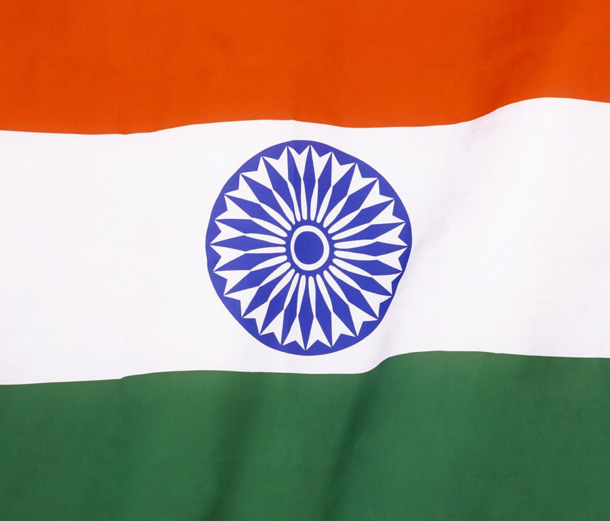 Indian Flag wallpaper 1200x1024