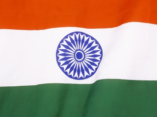 Das Indian Flag Wallpaper 320x240