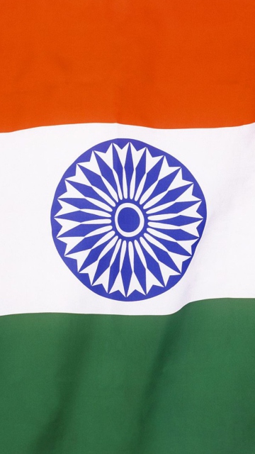 Fondo de pantalla Indian Flag 360x640