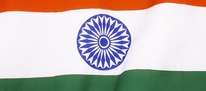 Das Indian Flag Wallpaper 720x320