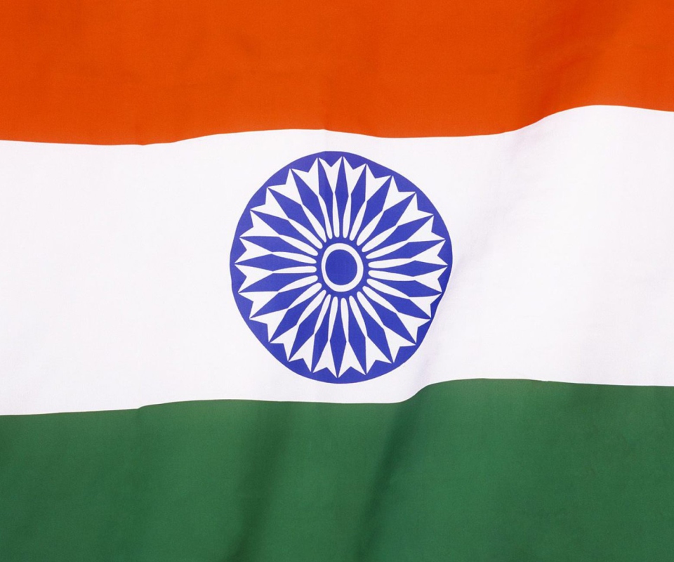 Fondo de pantalla Indian Flag 960x800