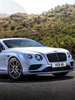 Das Bentley Continental GT Wallpaper 240x320